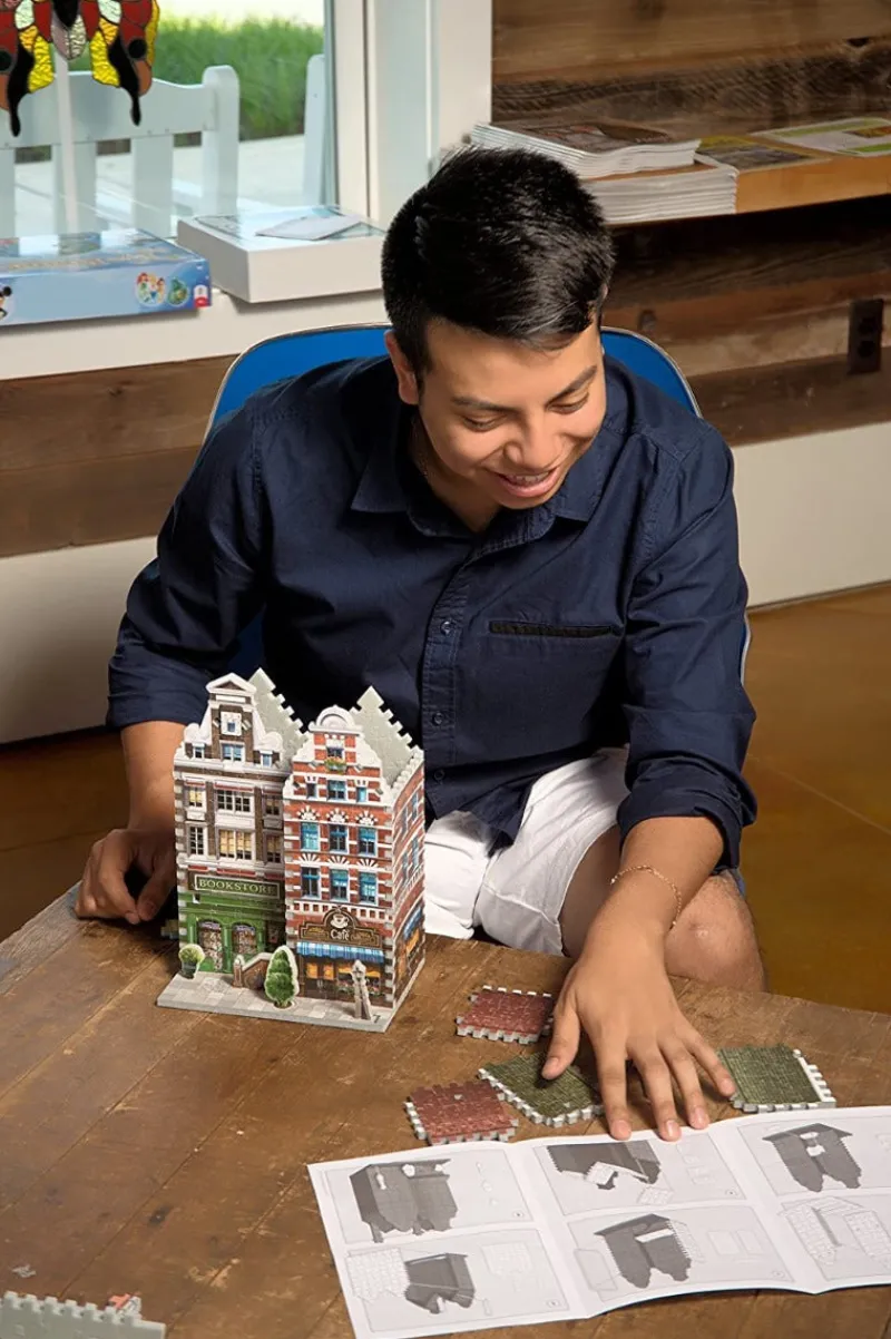 Wrebbit 3D Urbania Fire Station Puzzle Online